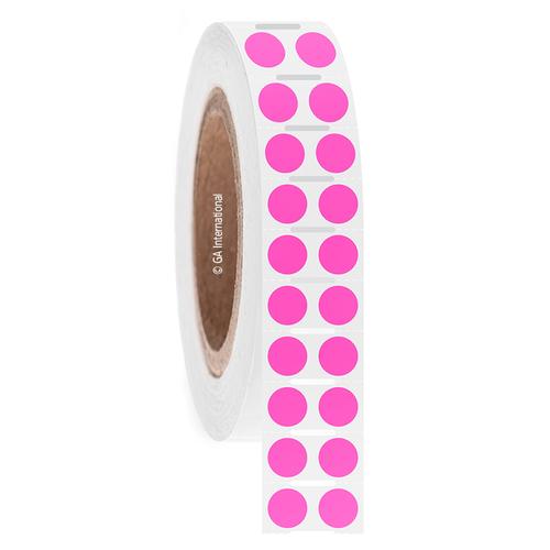 LabTAG 0.438" (circle) Pink Cryogenic Labels JTTA-22NOTC3-4PI