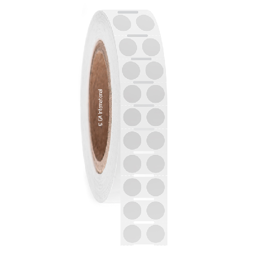 LabTAG 0.438" (circle) Cryogenic Labels (White) JTTA-22NOTC3-4WH
