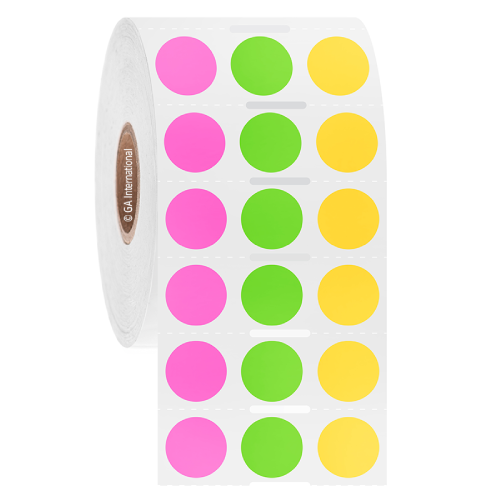 LabTAG 0.5" (circle) Cryogenic Labels (Multi-Color) JTTA-293NOTC1-3MC3