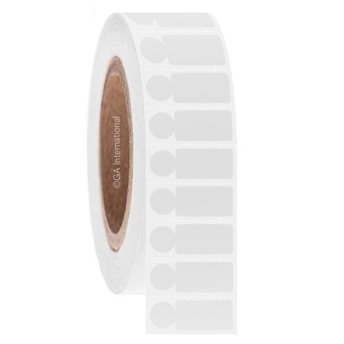 LabTAG 0.94" x 0.5" + 0.437" (circle) Cryogenic Labels JTTA-560SBC3-4WH