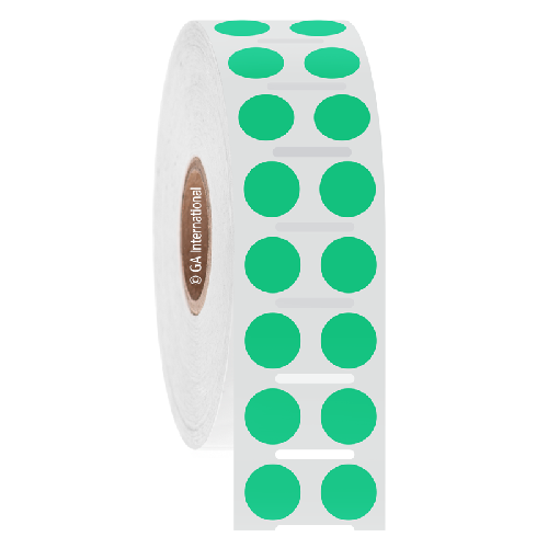 LabTAG 0.354" (circle) Green Cryogenic Labels JTTA-61NPNOTC3-4MT
