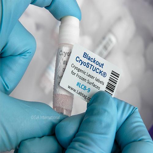 LabTAG 1.26″ x 0.87" Cryogenic Laser Labels (8.5″ x 11″ Sheet Size) LCB-9CI