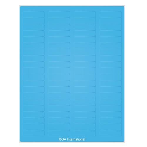 LabTAG 1.75″ x 0.5″ Blue Cryo Laser Labels (8.5″ x 11″ Sheet Size) LCS-13BL