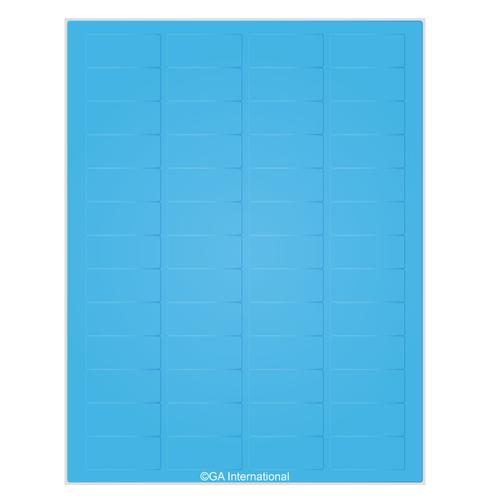 LabTAG 1.77″ x 0.79″ Blue Cryo Laser Labels (8.5″ x 11″ Sheet Size) LCS-8BL