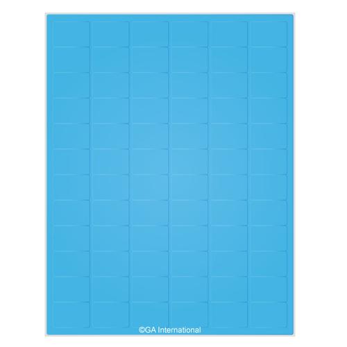 LabTAG 1.26″ x 0.87″ Blue Cryo Laser Labels (8.5″ x 11″ Sheet Size) LCS-9BL