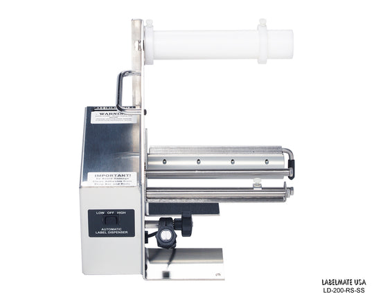 Labelmate LD-200-RS-SS Label Dispenser [6.5”] LD-200-RS-SS