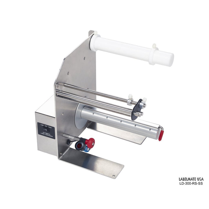 Labelmate LD-300-RS-SS Automatic Label Dispenser [8.5", Opaque] LD-300-RS-SS