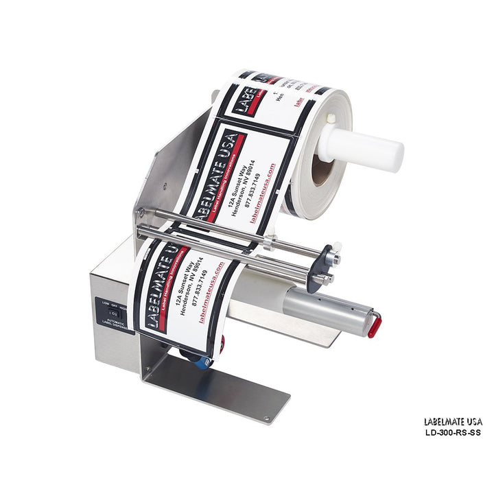 Labelmate LD-300-U-SS Automatic Label Dispenser [8.5”, Transparent & Opaque] LD-300-U-SS