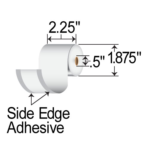 BCF 2.25" x 78' Liner-free DT Receipt Paper MS214782GOSE