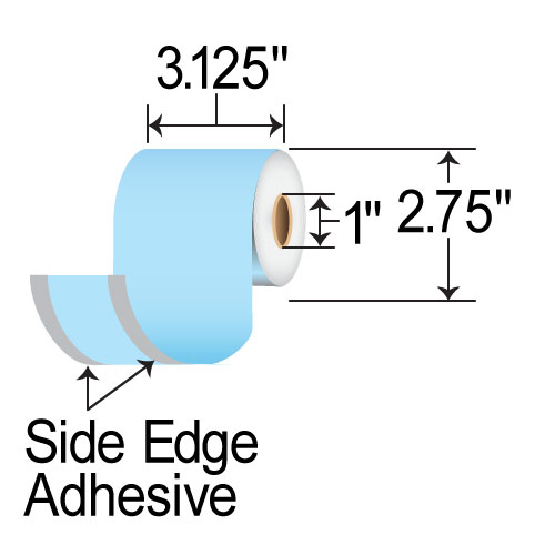 BCF 3.125" x 160' Liner-free DT Receipt Paper MS3181602GOSE-B