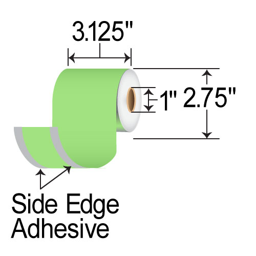 BCF 3.125" x 160' Liner-free DT Receipt Paper MS3181602GOSE-G