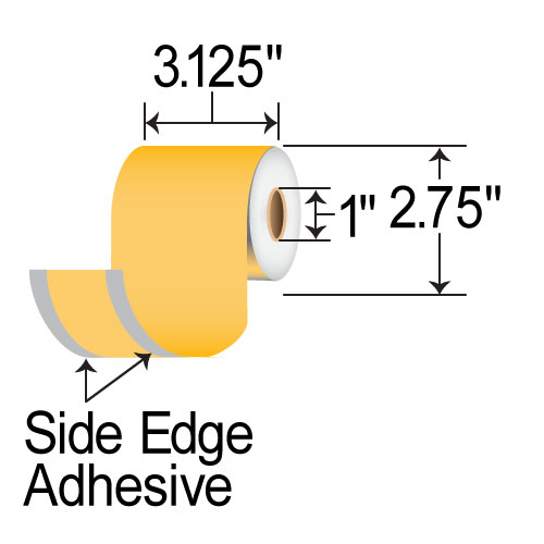 BCF 3.125" x 160' Liner-free DT Receipt Paper MS3181602GOSE-O