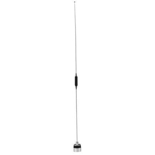PCTEL MUF4505NGP Base Loaded Chrome Coil Rugged Antenna MUF4505NGP
