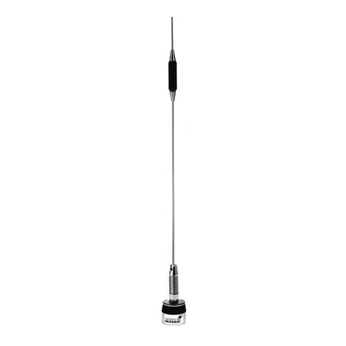 PCTEL MUF4505S UHF Base Loaded Chrome Coil Antenna MUF4505S