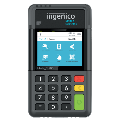 Ingenico Moby/8500 Mobile Payment Terminal MOBY85-USBLU04A