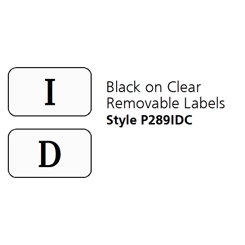 Arch Crown Contact Lens Package Labels [Non-Perforated] P289IDC