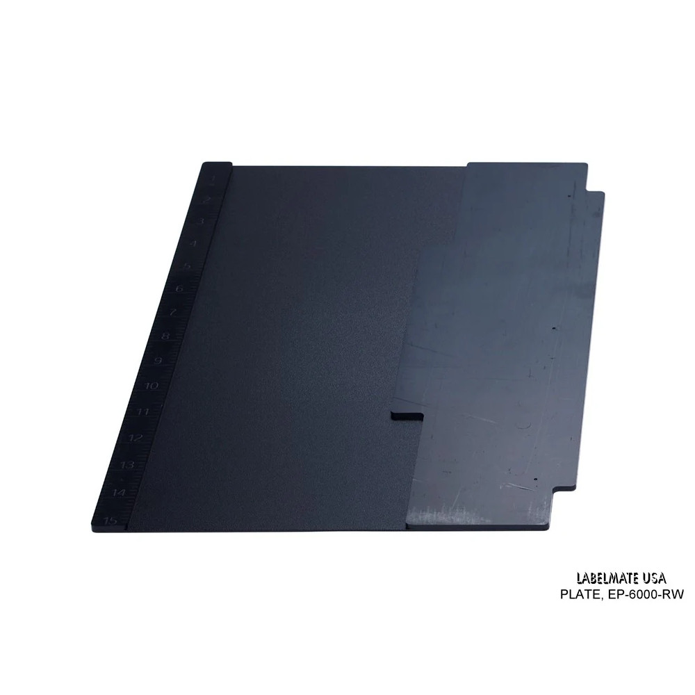 Labelmate PLATE-EP-6000-RW C6000 Rewinder Alignment Plate PLATE-EP-6000-RW