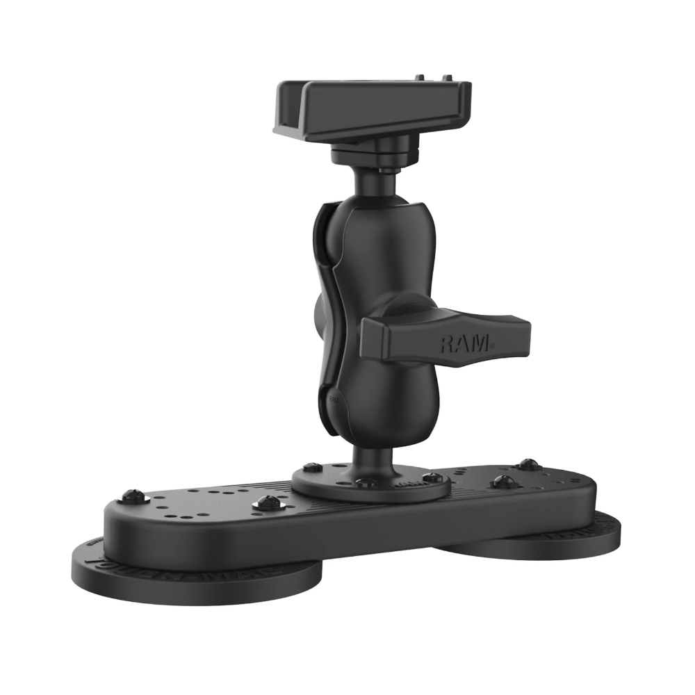 RAM Tough-Mag Double Magnetic Heavy Duty Mount [Starlink Mini] RAM-202-333-MAG88-B-STA1U