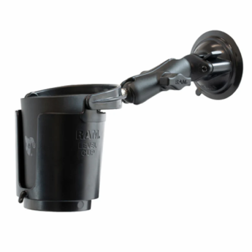 RAM Level Cup 16oz Drink Holder w/Suction Cup RAM-B-132SU