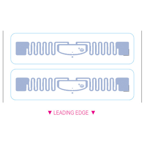 BarcodeFactory 3x0.75 ARC Certified RFID Label [TX7010AU9 (UCODE 9), Encoded] RFT-70X10-TX7010AU9-ENC