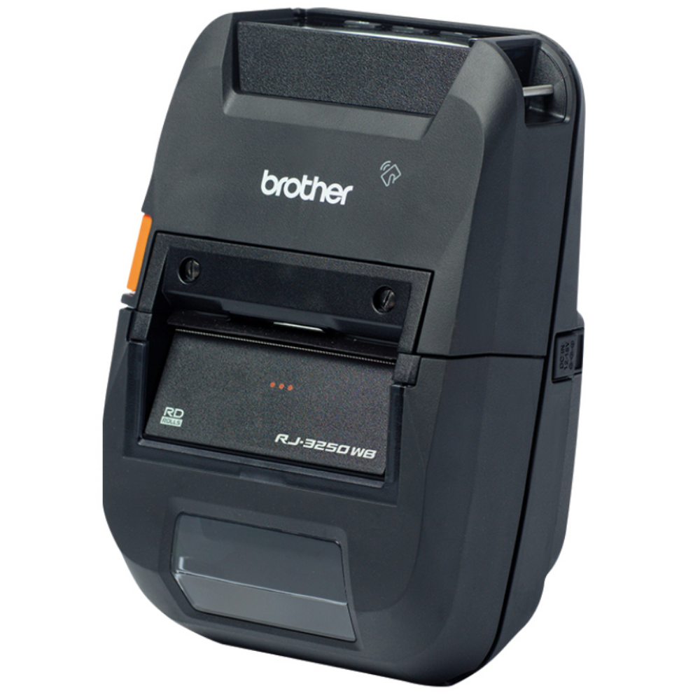 Brother Mobile RuggedJet 3250BLF Printer [w/Battery, Linerless] RJ3250WBLF