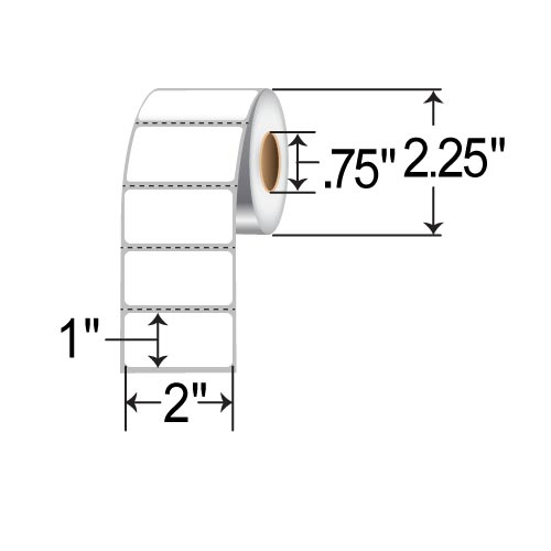 Honeywell 2 x 1 DT Film Label E25764