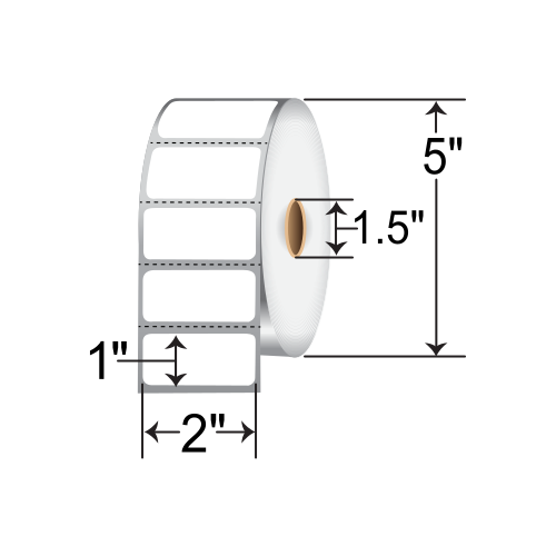 SATO 2x1  TT Label [Perforated] SR15LT-10153
