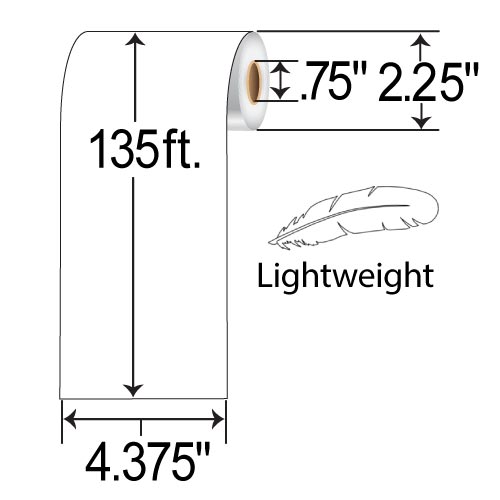 BarcodeFactory Lightweight Direct Thermal Mobile Labels RMPP-4375-225-135-075