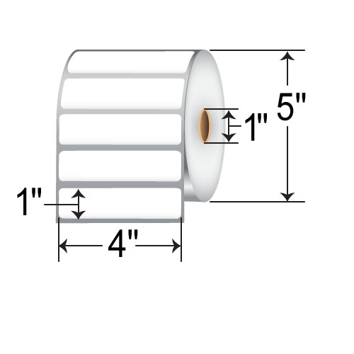 Thermamark 4x1  TT Label [Perforated] TTL4010P5