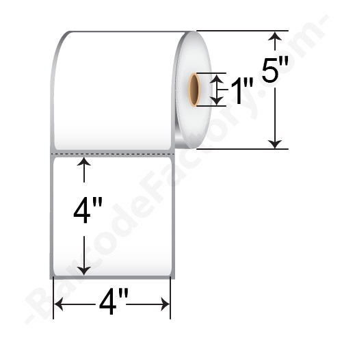 TSC 4x4 Thermal Transfer Label TSCTT-400400-5-01