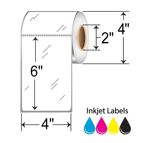 Epson ColorWorks  4x6  Inkjet Label [Perforated] C35GD003