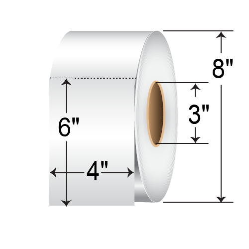 Thermamark 4x6  TT Label [Perforated] TTG4060P