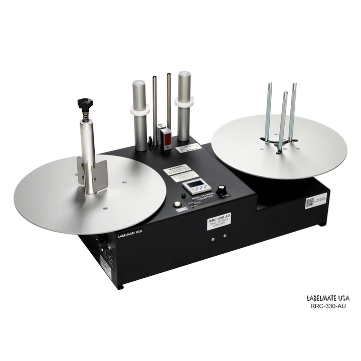 Labelmate RRC-330-AU Ultrasonic Reel to Reel Counter [6", Adjustable, Transparent, Opaque] RRC-330-AU