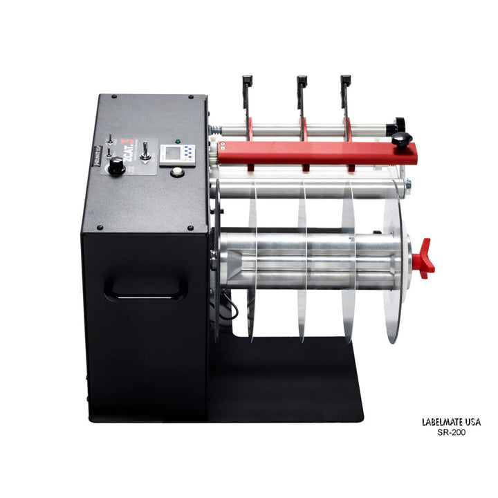 Labelmate SR-200 All-in-one Label Slitter/Rewinder [10", 3 Blades] SR-200