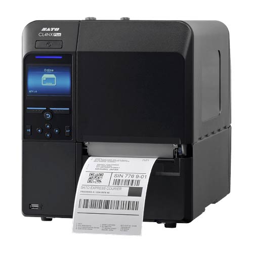 SATO CL4NX Plus TT Printer [600dpi, Ethernet, Dispenser, Peeler, Rewind/Peeler] WWCLP3201-NAR