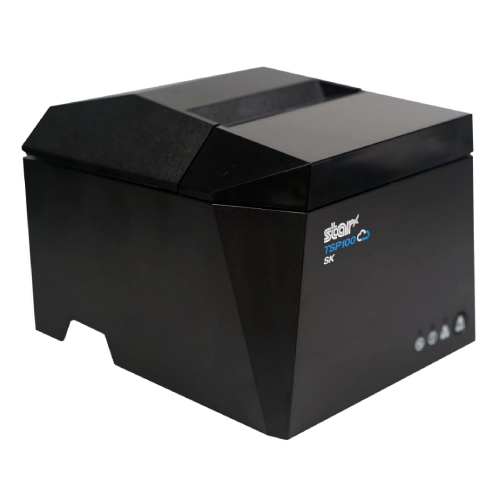 TSP143IV SK Linerless Sticky Label Printer: USB, AOA, & Wireless