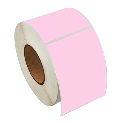 Barcodefactory 4x6  TT Label [Perforated, Pink] TTP4X6HOTPINK