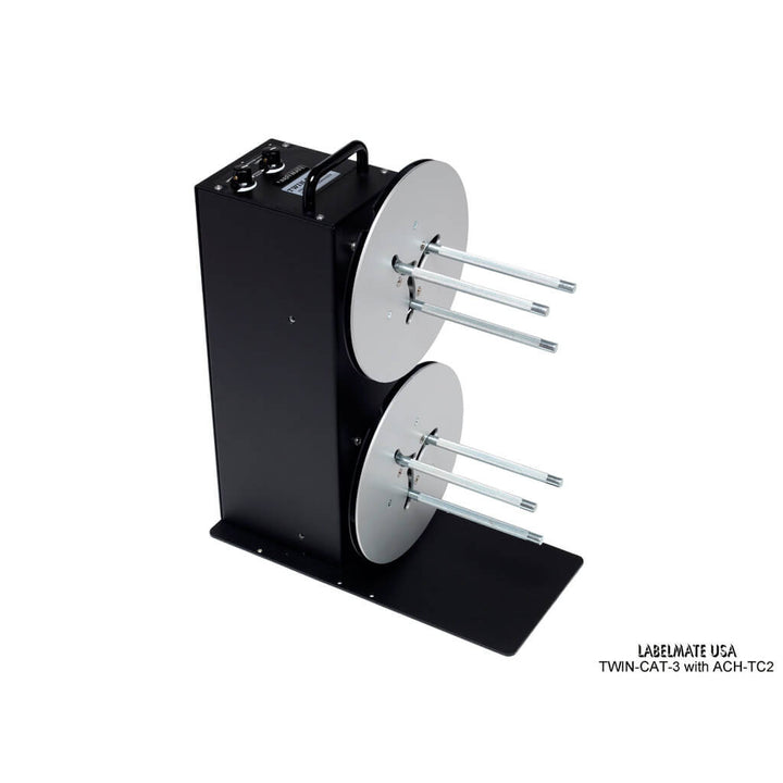 Labelmate TWIN-CAT-3 Vertical Rewind Station [10.5", Drive Unit Only] TWIN-CAT-3