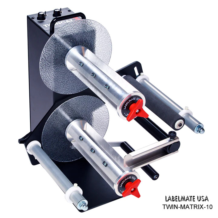 Labelmate TWIN-MATRIX-10 In-Line Matrix Removal Rewinder [Media up to 10.5" wide] TWIN-MATRIX-10