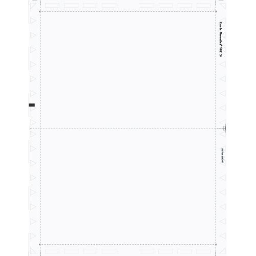 Blank Face All Purpose with Address Area on Back Pressure Seal Form V81100