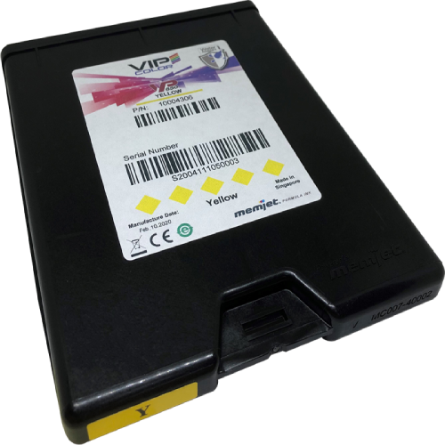 VIPColor VP650 Yellow Ink Cartridge Bundle VP-650-AS11A