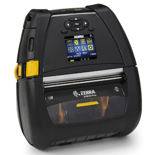 Zebra ZQ630 Plus RFID DT Printer [203dpi, WiFi 6, Battery, RFID Encoder] ZQ63-RUXA004-00