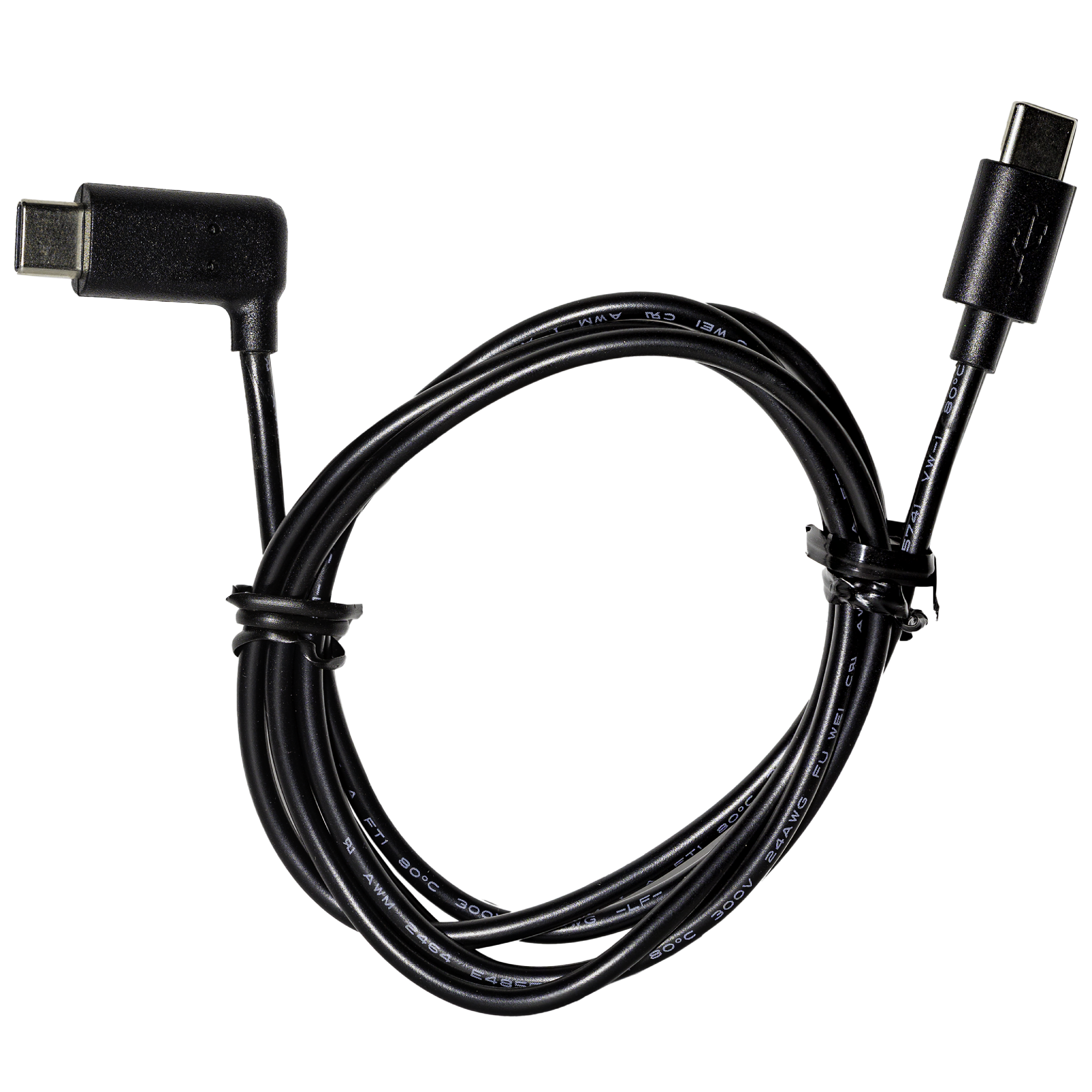 Socket USB-C to USB-C Right Angle Charging Cable AC4297-3754