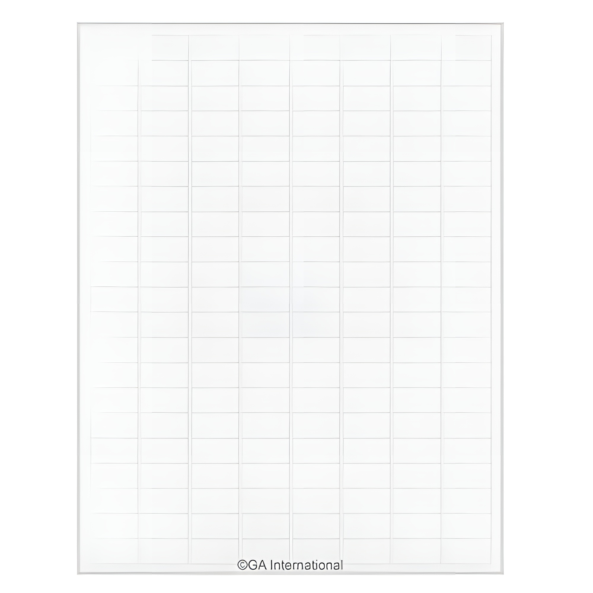 LabTAG 0.94" x 0.5" Autoclave-Resistant Labels (8.5″ x 11″ Sheet Size) AKA-12WH