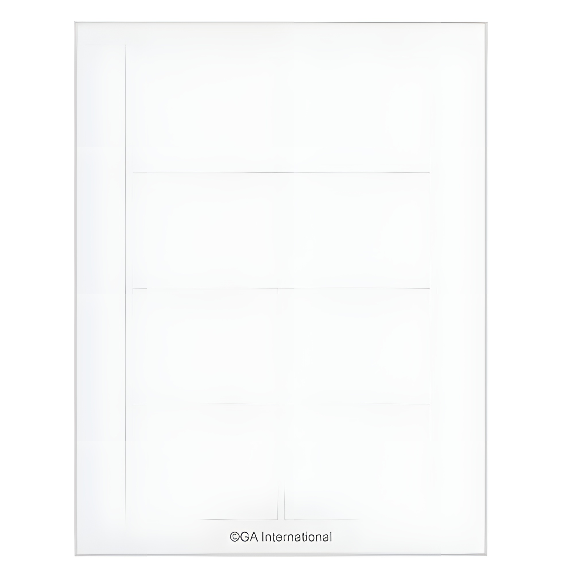 LabTAG 3" x 2.375" Autoclave Labels (8.5″ x 11″ Sheet Size) AKA-30WH