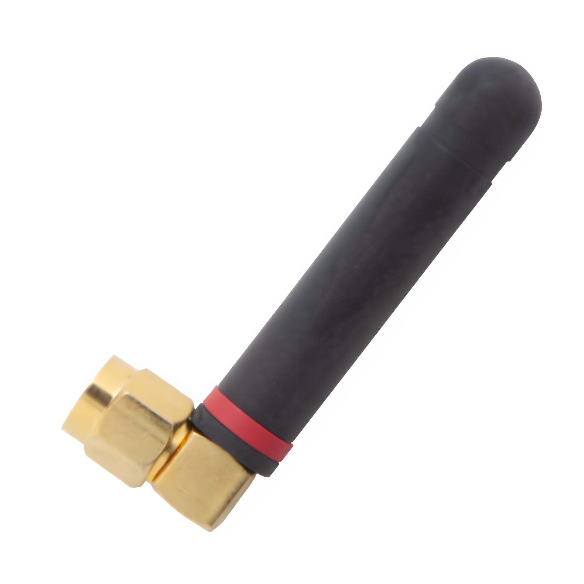 Linx Technologies ANT-433-CW-RAH 433MHz RAH Series Reduced Height Right Angle 1/4 Wave Monopole Whip Antenna ANT-433-CW-RAH