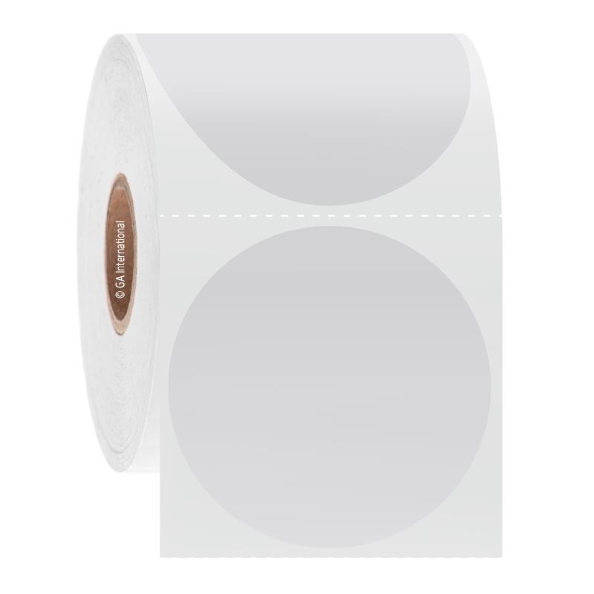 LabTAG 2" Circle Solvent-Resistant Labels (White) AUC-132C1-0.5WH