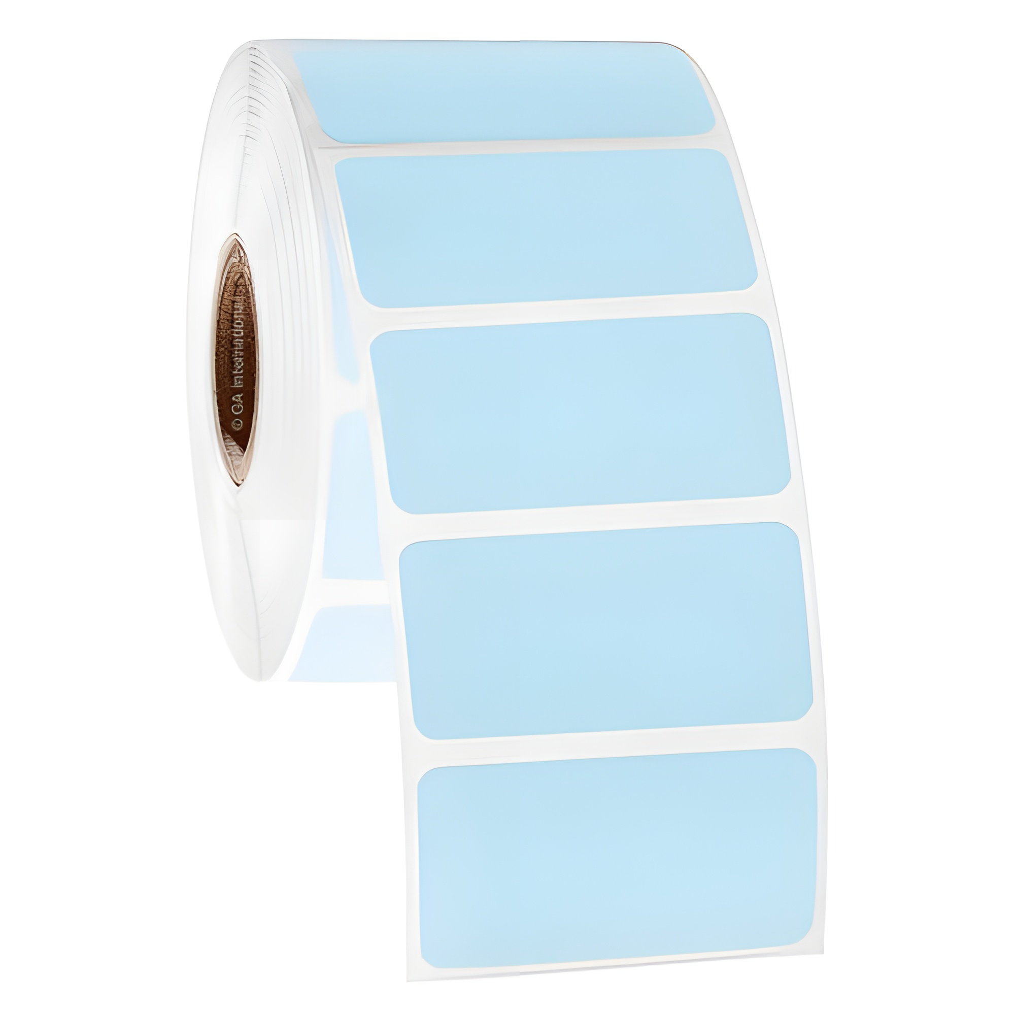 LabTAG 2" x 1" TT Blue Metal Rack Labels AWB-28C1-1BL