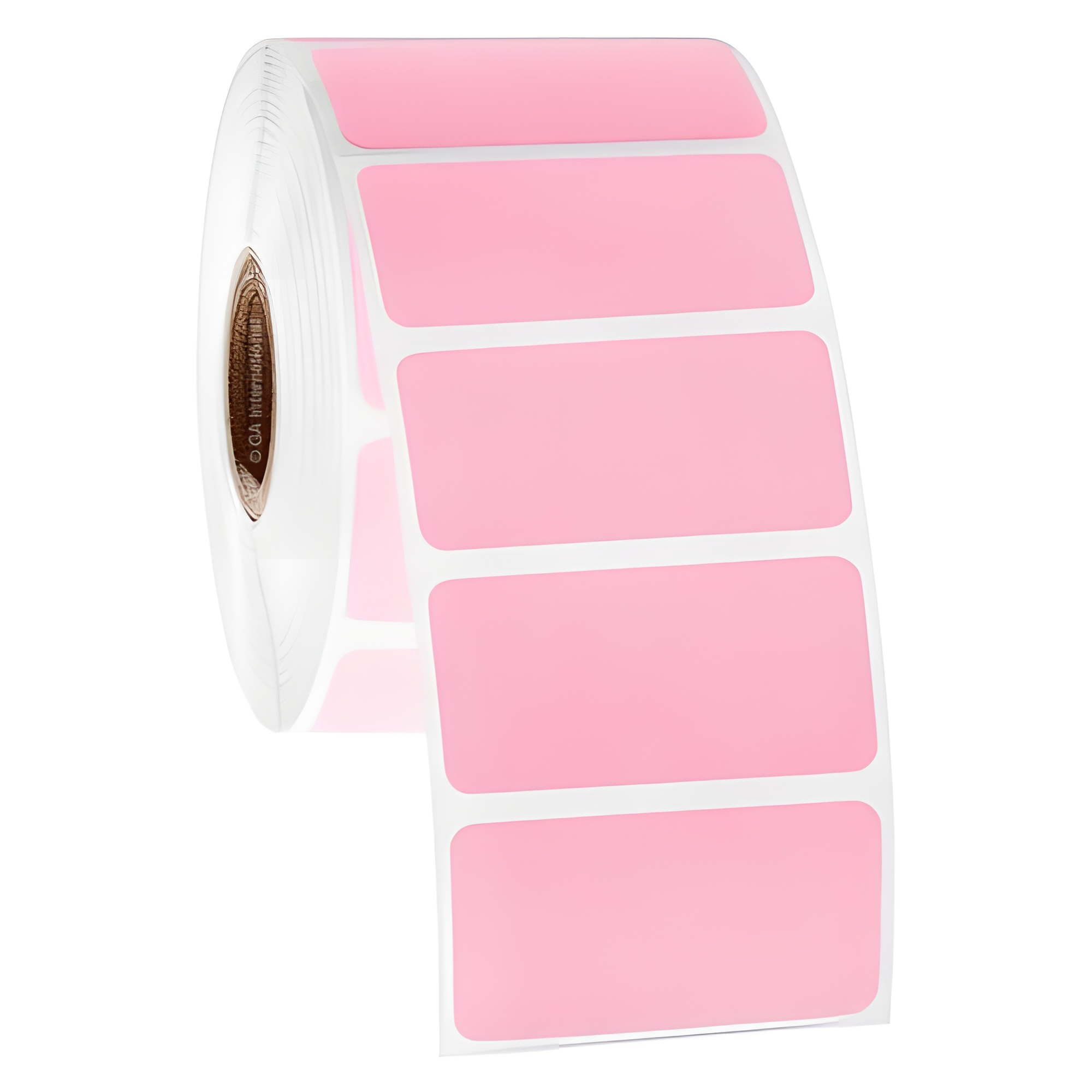 LabTAG 2" x 1" TT Pink Metal Rack Labels AWB-28C1-1PI