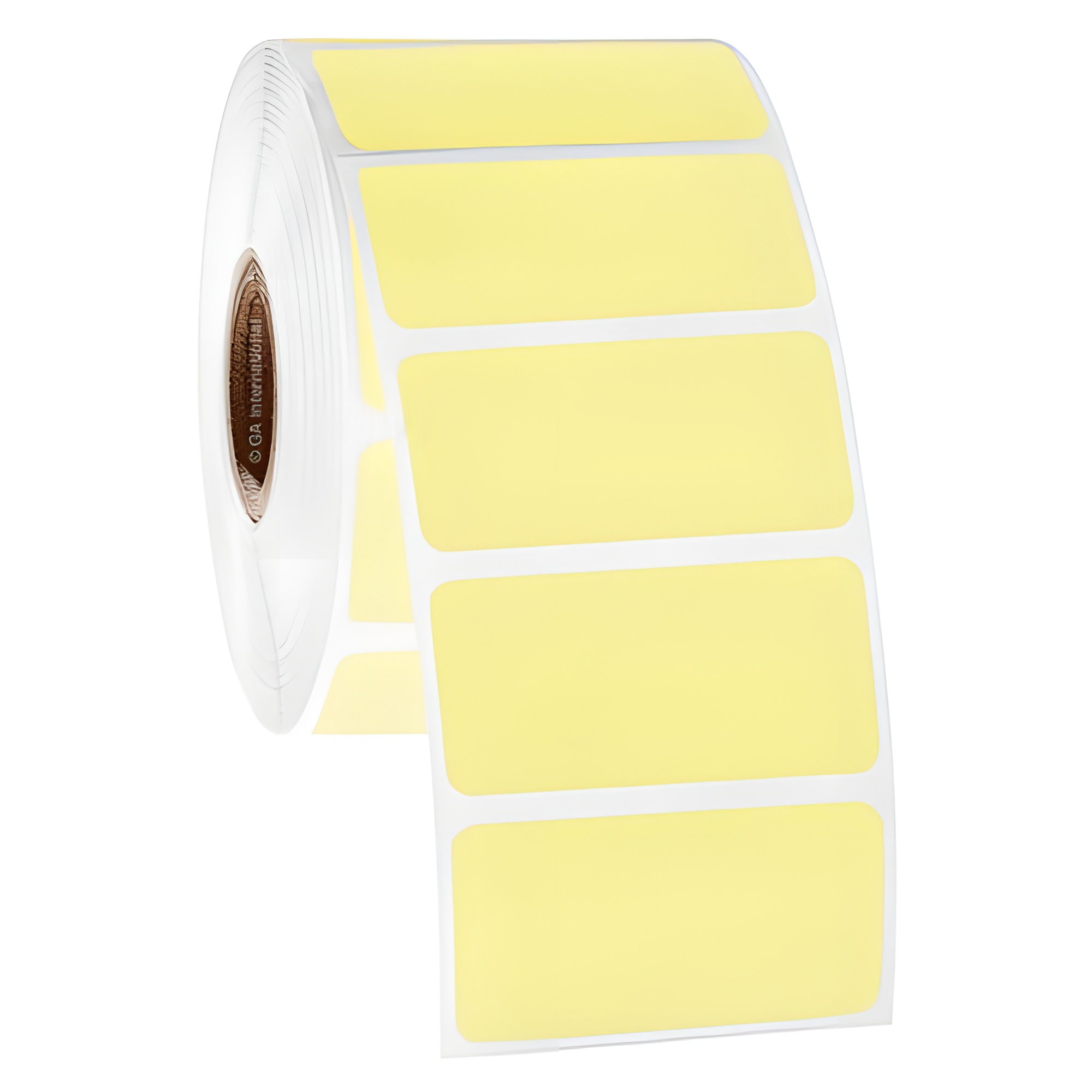LabTAG 2" x 1" TT Yellow Metal Rack Labels AWB-28C1-1YE